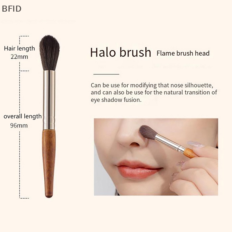 [BFID] 9pcs Set Kuas Makeup Protable Mini Blush Kosmetik Alis Eyeshadow Brush Kit [ID]