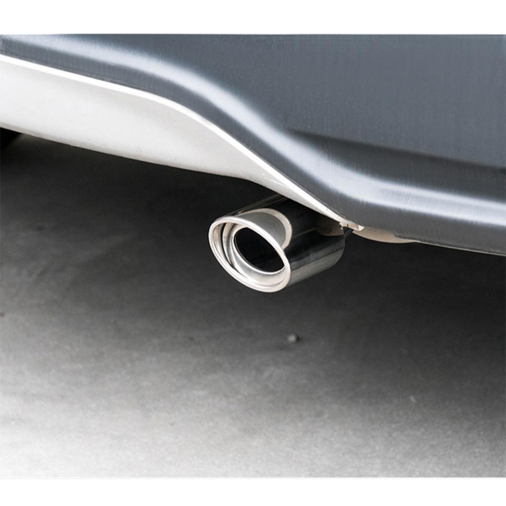 Populer Knalpot Muffler Aksesoris Mobil Universal Sistem Knalpot Stainless Steel Untuk Mobil