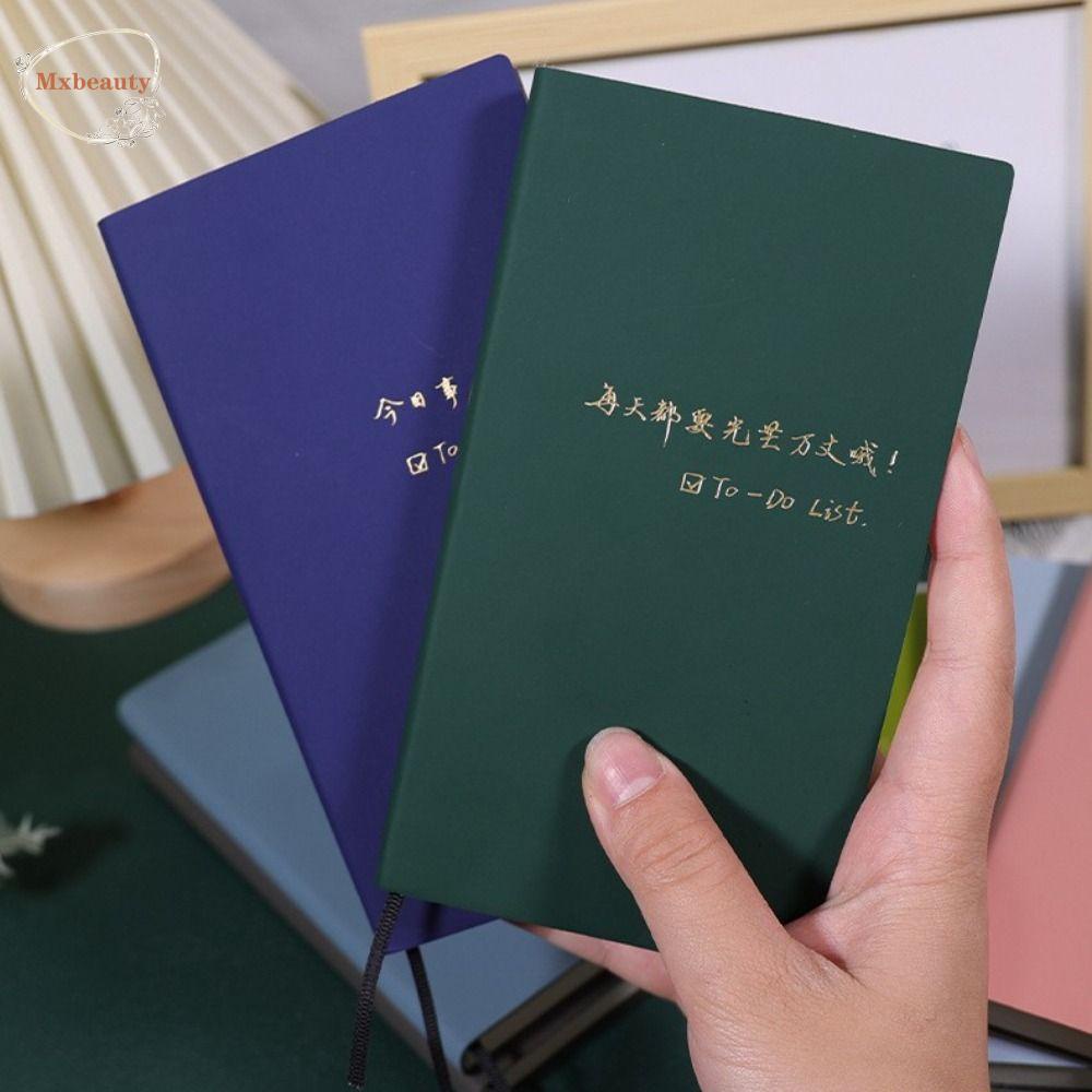 Mxbeauty A6 Jadwal Notebook Budidaya Habit Mini Pocket Diary Notepad Pengaturan Waktu Bisnis Notepad Alat Tulis Siswa Agenda Planner Notebooks