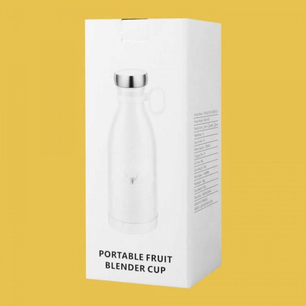 Blender Buah Sayur Portabel Mini Juicer Rechargeable 1200mAh 350ml 45W