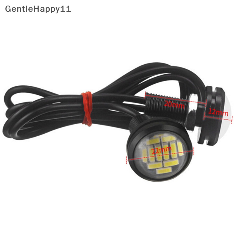 Gentlehappy 2PCS 12V 15W Cadangan Siang Menjalankan Lampu LED Spotlighg Eagle Eye Lampu Mobil id