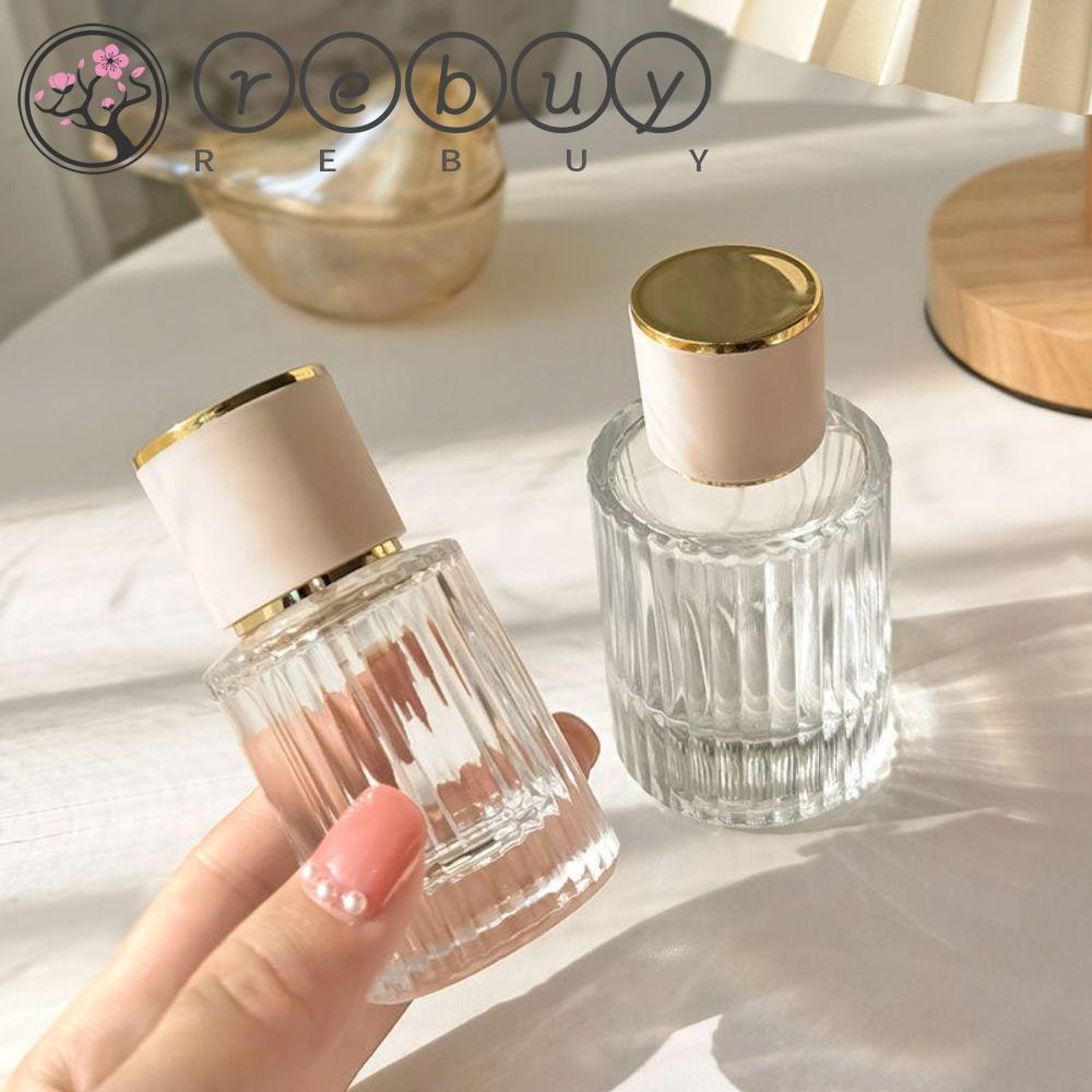 Rebuy Parfum Spray Bottle Portable Kosong Sub-Botol Kosmetik Travel Outdoor Mini Mist Bottle