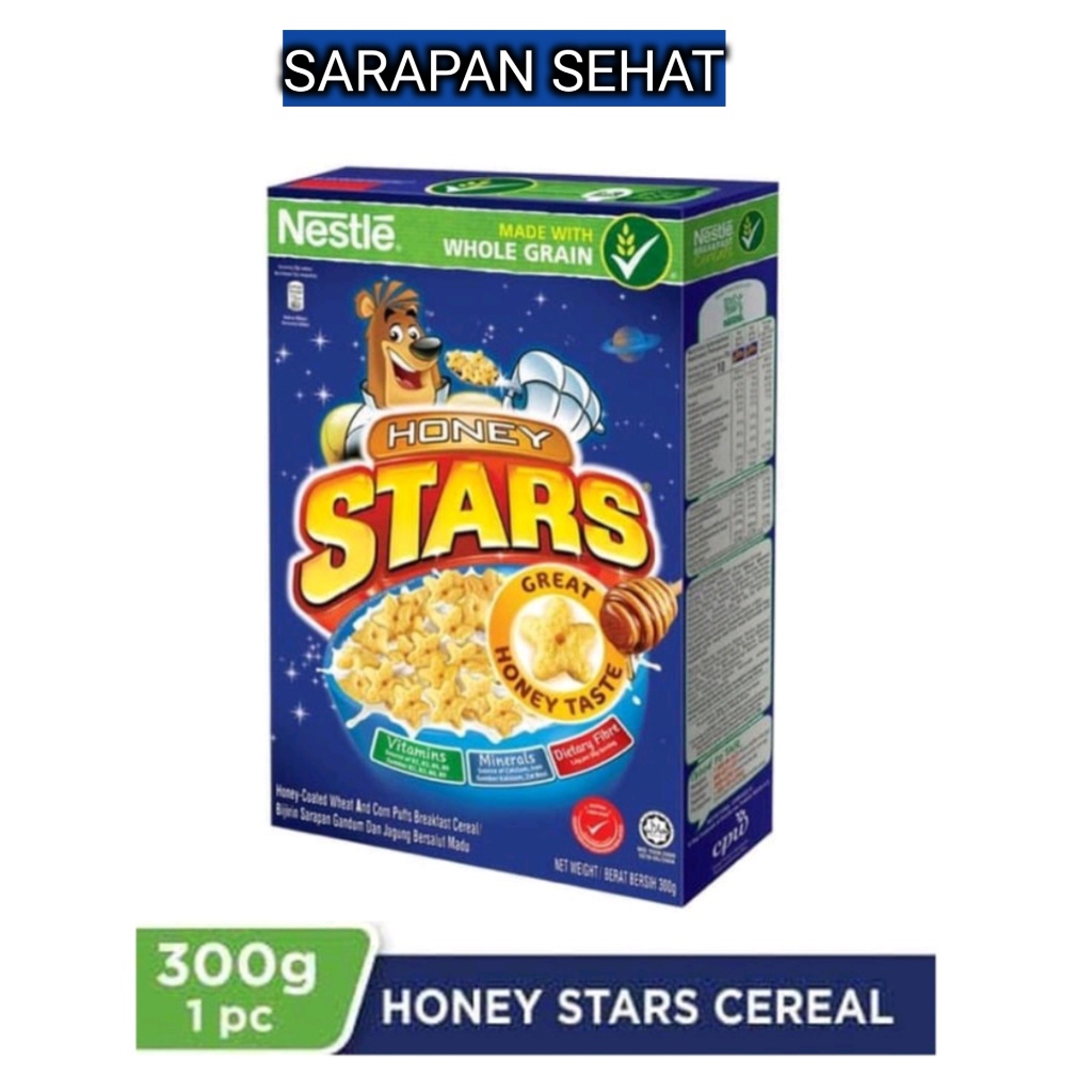 

Nestle Cereal HONEY STARS 300 gr