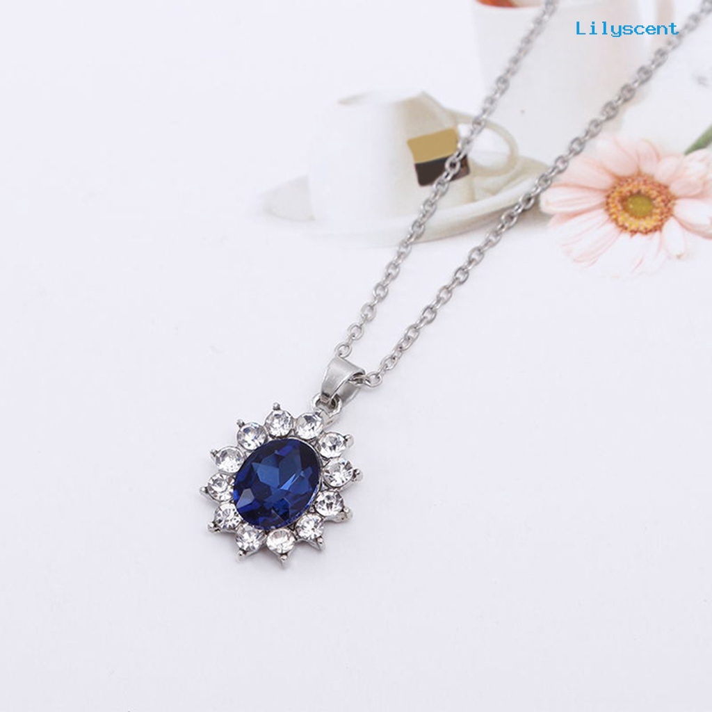 [LS] Set Perhiasan Set Anting Fashion Alloy Ramah Kulit Elegan Untuk Pesta