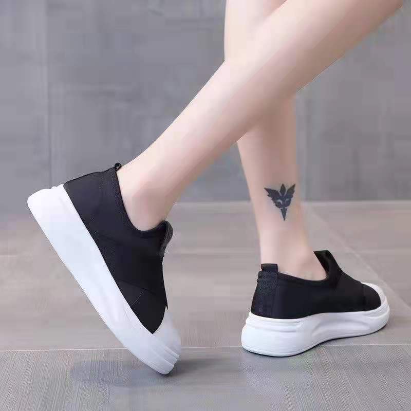 JILITU SEPATU WANITA SNEAKERS   SW-37  FASHION IMPORT KOREAN TREND  FREE KOTAK