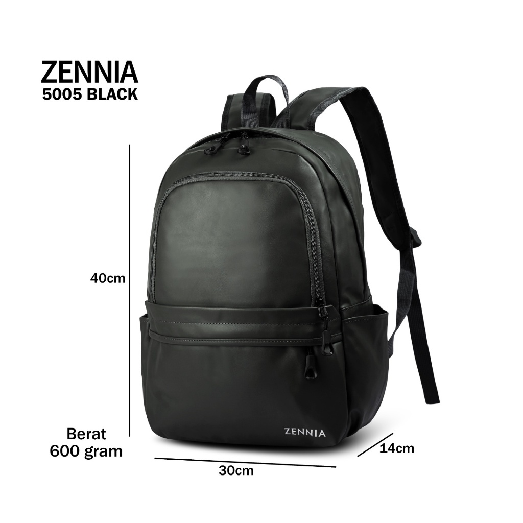 Tas Ransel Kulit Zennia 5005 Tas Sekolah Fashion Tas Travell