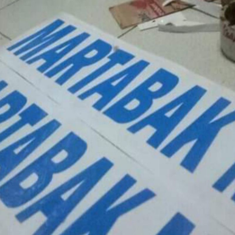 

Stiker Warteg Stiker Tulisan Gerobak