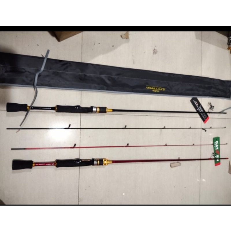 Joran Pancing Kaizen Saitama Atau Kurosaki  ul carbon solid 198 cm