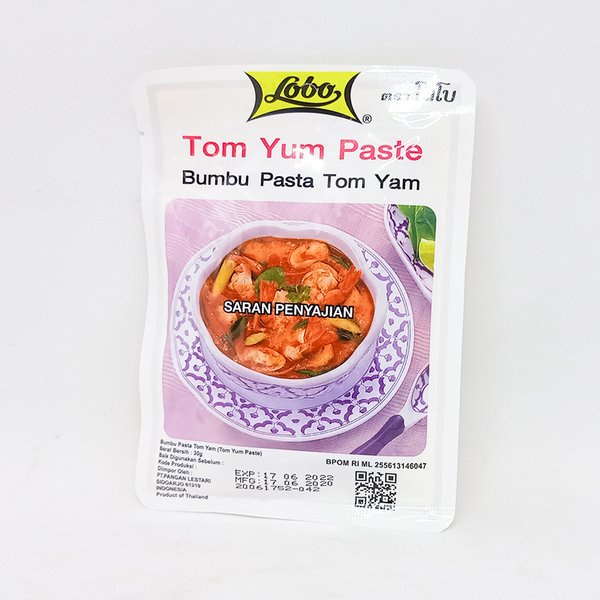 

FCW Jakbar - Bumbu Pasta Tom Yam / Tom Yum Paste Lobo 30 Gram