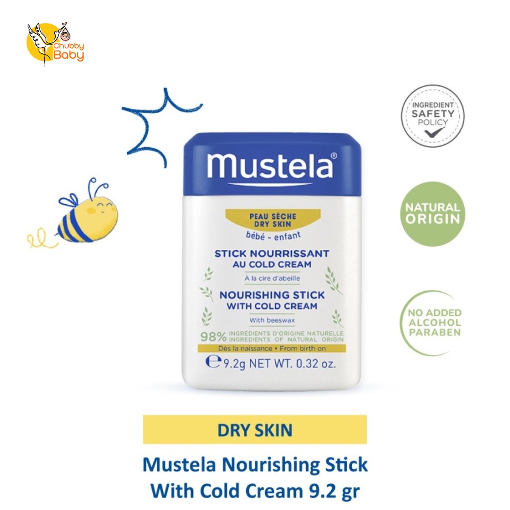 Mustela Nourishing STICK with Cold Cream 10.1ml