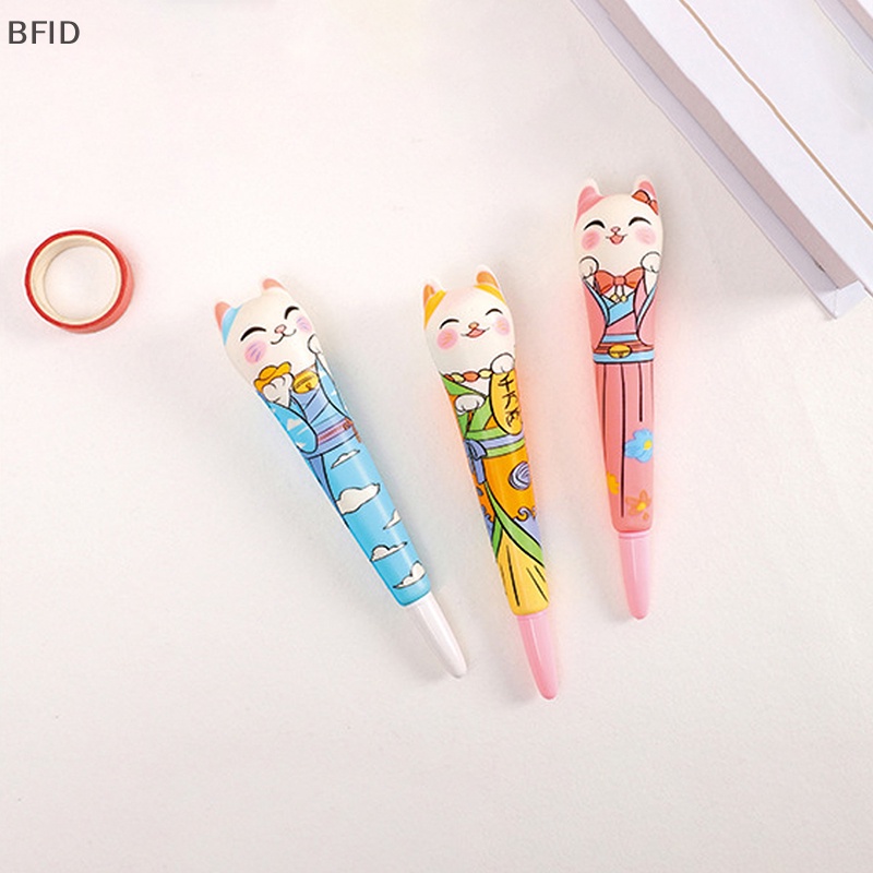 [BFID] Kartun Hewan Stress Relief Pinch Gel Pen Kreatif Alat Tulis Lembut Squeeze Busa Pena Lucu Perlengkapan Kantor Sekolah Hadiah [ID]