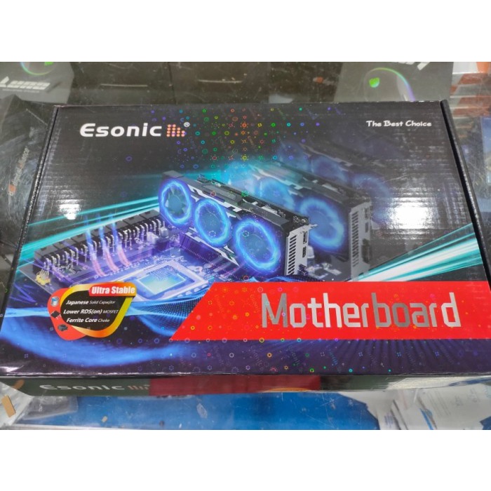 367 COMP MOTHERBOARD ESONIC B250 GLADIATOR MINING 12 SLOT