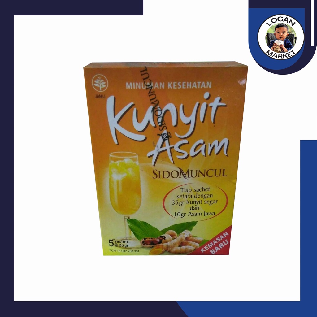 

Sidomuncul Kunyit Asam Asem Sehat Isi 5 Sachet Sido Muncul