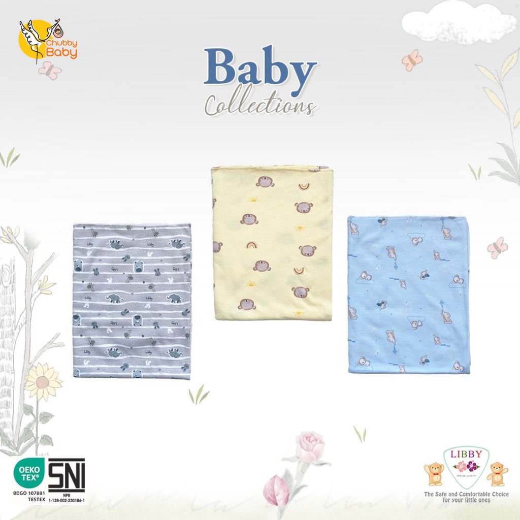 Libby - Baby Zoo | Bedong Bayi 3pcs