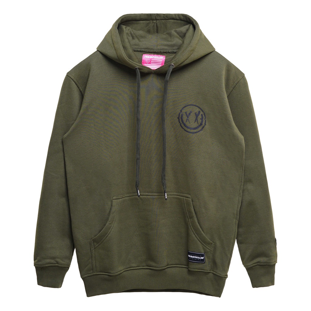 JAKET FRIDAY KILLER | DIPPY OLIVE HOODIE