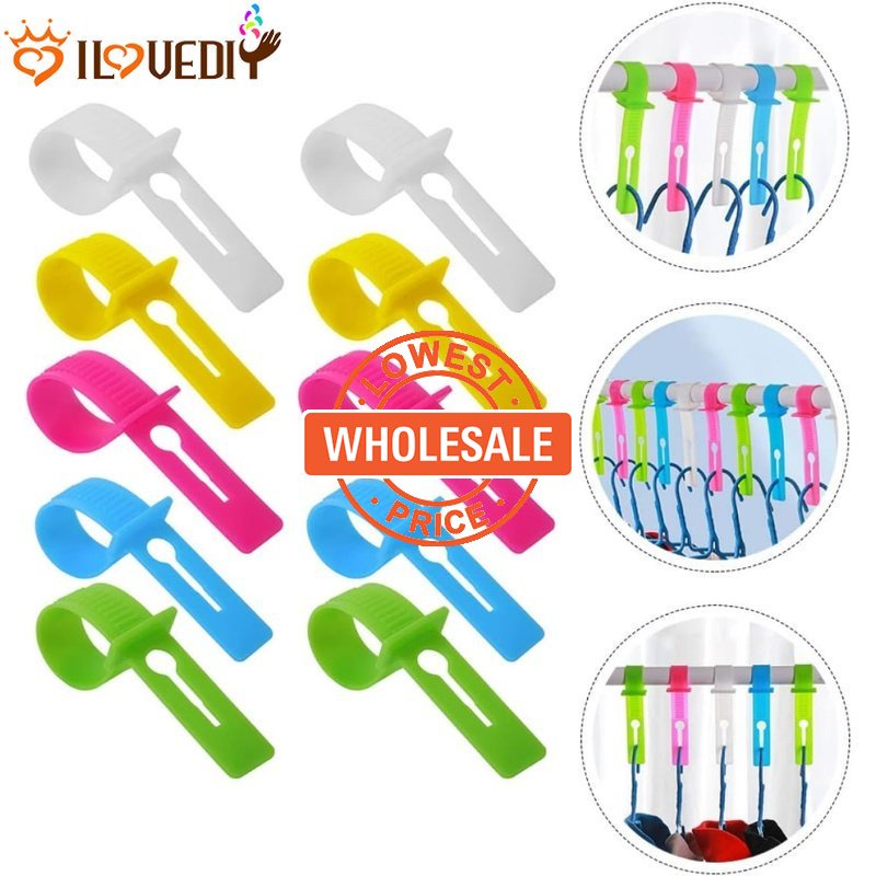 [Harga Grosir] Tali Gesper Tetap Jemuran Gantung/Windproof Scratch Hanger Hook/Rak Pengering Pakaian/Gesper Tetap Anti Slip/Gantungan Baju Rumah Organizer Hook