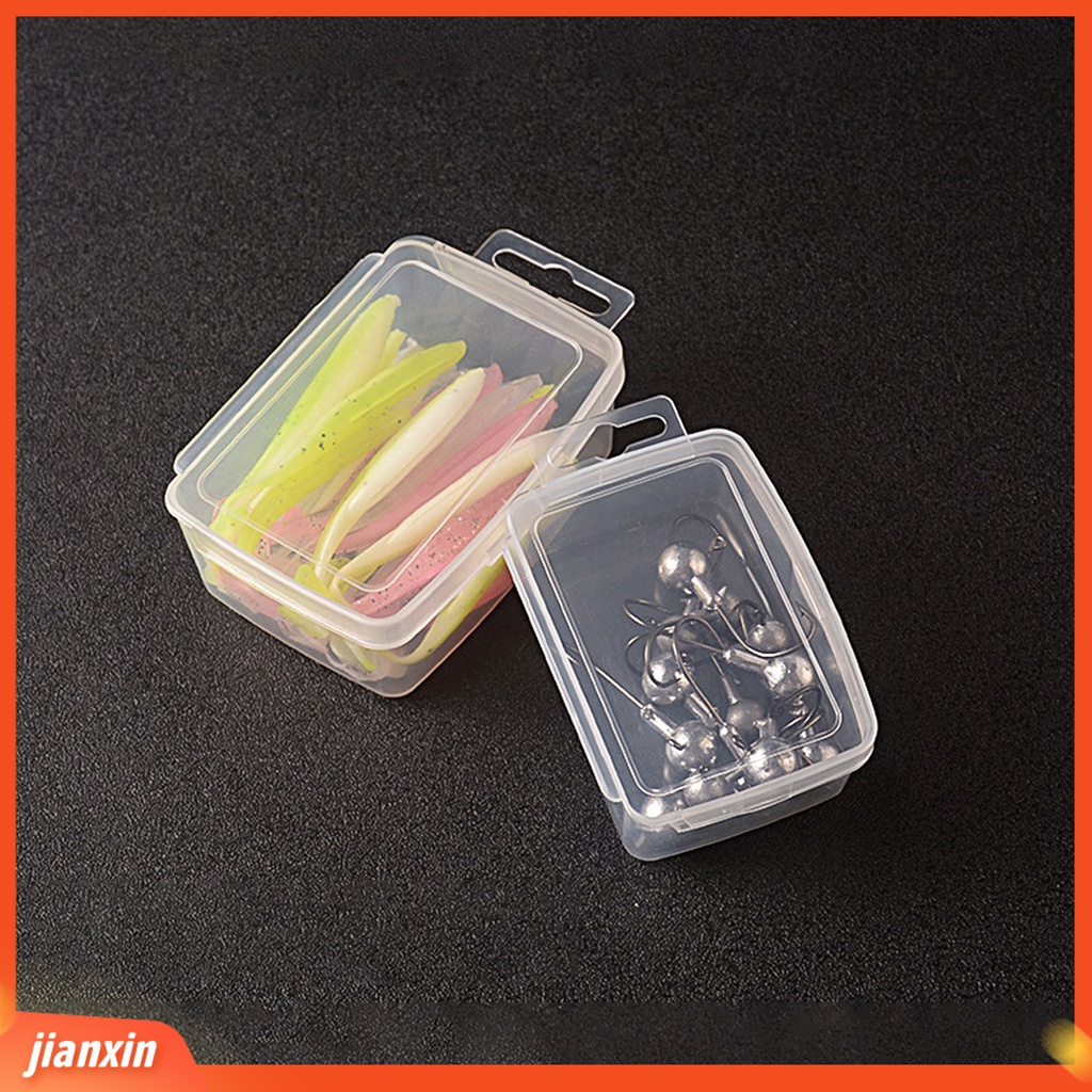 (In Stock) Lure Case Ringan Tahan Aus Reusable Portable Multifungsi Transparan Anti Karat Kotak Pancing Untuk Memancing