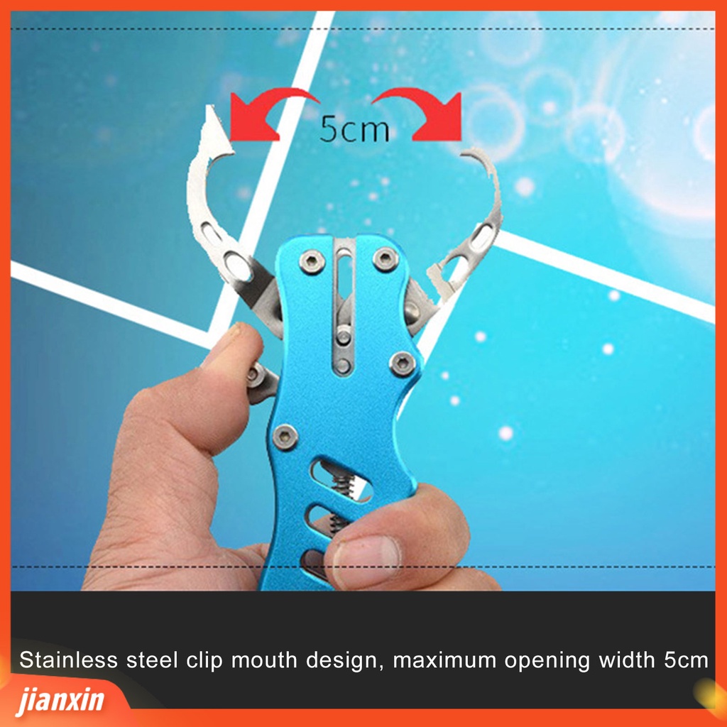 (In Stock) Stainless Steel Fishing Grip Plier Fish Lip Gripper Alat Penjepit Tackle Aksesori