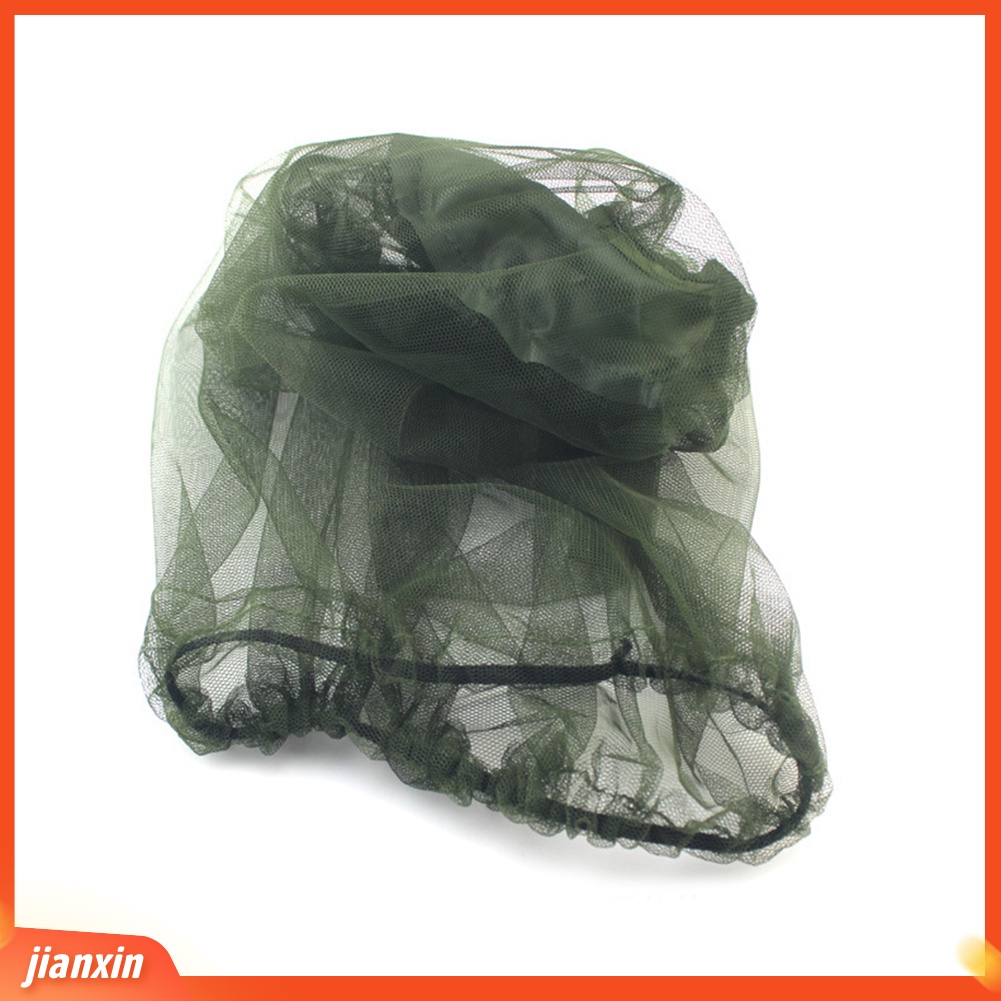 (In Stock) Outdoor Memancing Camping Anti Nyamuk Lalat Serangga Pelindung Wajah Penutup Jaring Jala