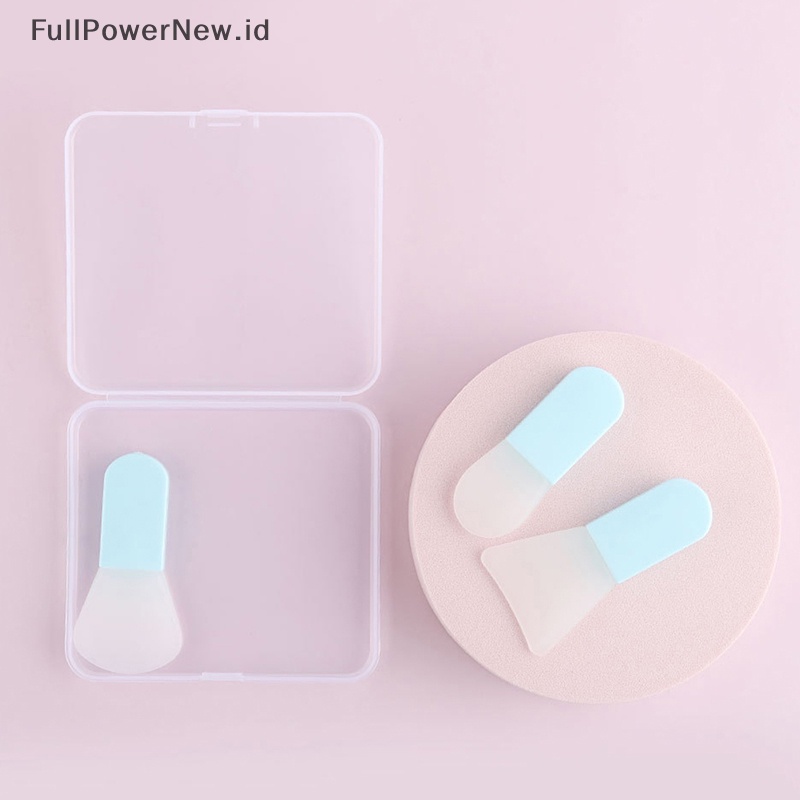 Power 3Pcs /Box Mini Silicone Face Mask Brush Lembut Masker Tongkat Alat Makeup Lumpur Wajah ID