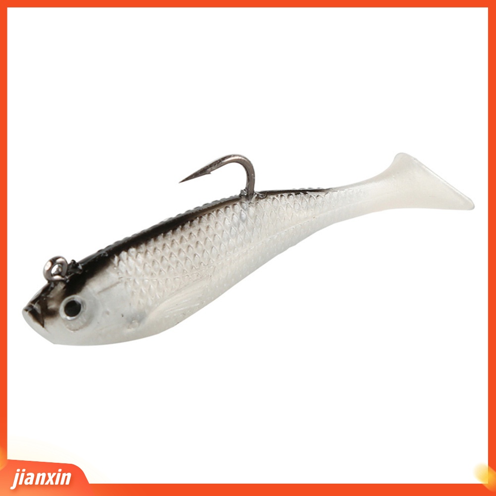 (In Stock) 8cm 9.5g Buatan Memancing Manusia Hidup Lembut Umpan Ikan Kecil Wobbler Fish Bait Tackle