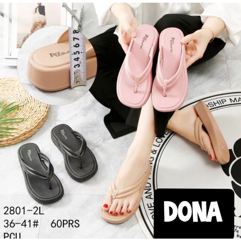 Sandal Import Dona Jepit Laluna 2801