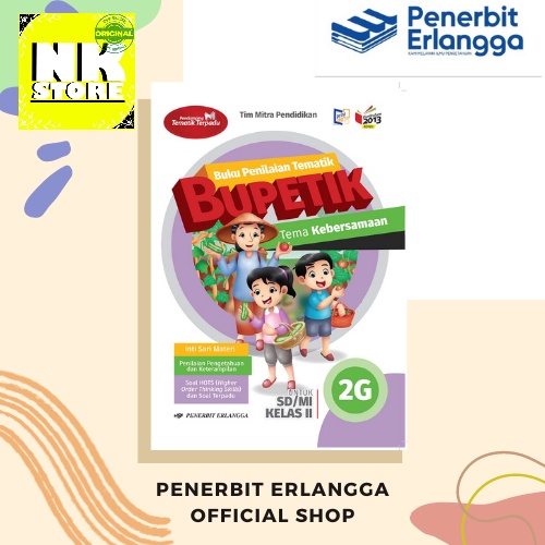 BUKU BUPETIK KELAS 2 SD 2G KURIKULUM 2013 REVISI ERLANGGA