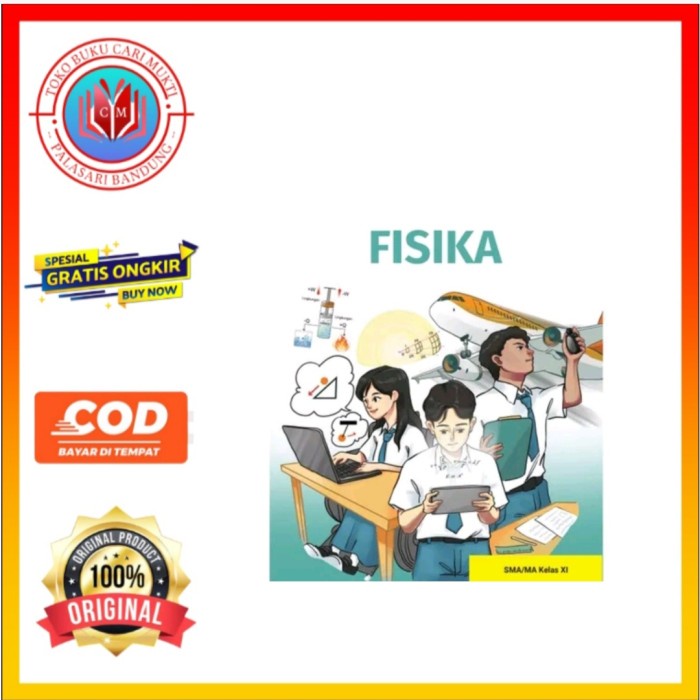 

Buku Fisika Untuk SMA/MA Kelas XI Kurikulum Merdeka kemendikbud