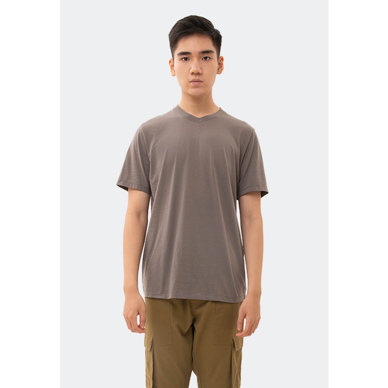 MANZONE Kaos Pria Lengan Pendek ROCKY - GREY