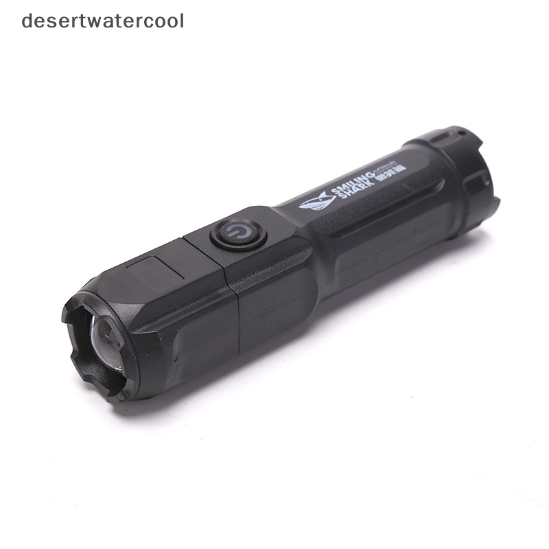 Deid Senter Led Fokus Cahaya Kuat ABS Super Terang Portable Multi Fungsi Martijn