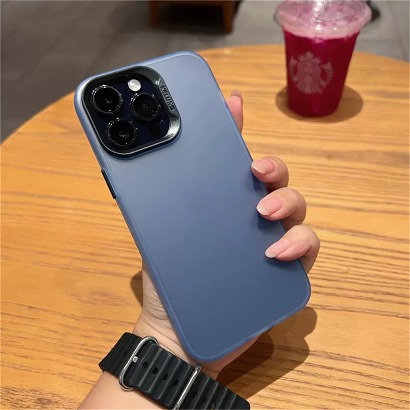 Casing stand Lipat Mewah Iphone13 14 Pro Max case iPhone 11 12 Pro Max14 Matte Mewah stylish Perlindungan shockproof hard case