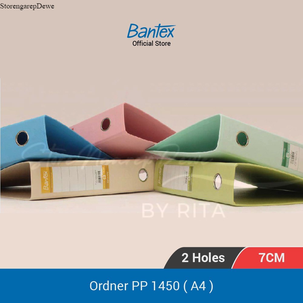 

Bantex Lever Arch File Ordner PP A4 7 Pastel colours #1450 original seperti gambar bantex