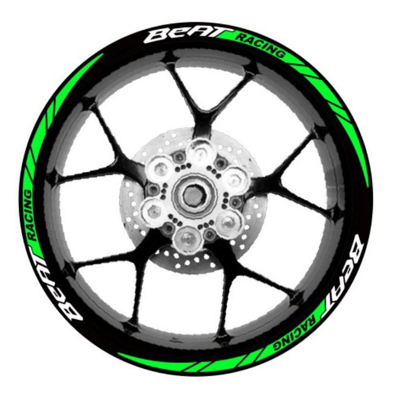 STICKER VELG BEAT RACING