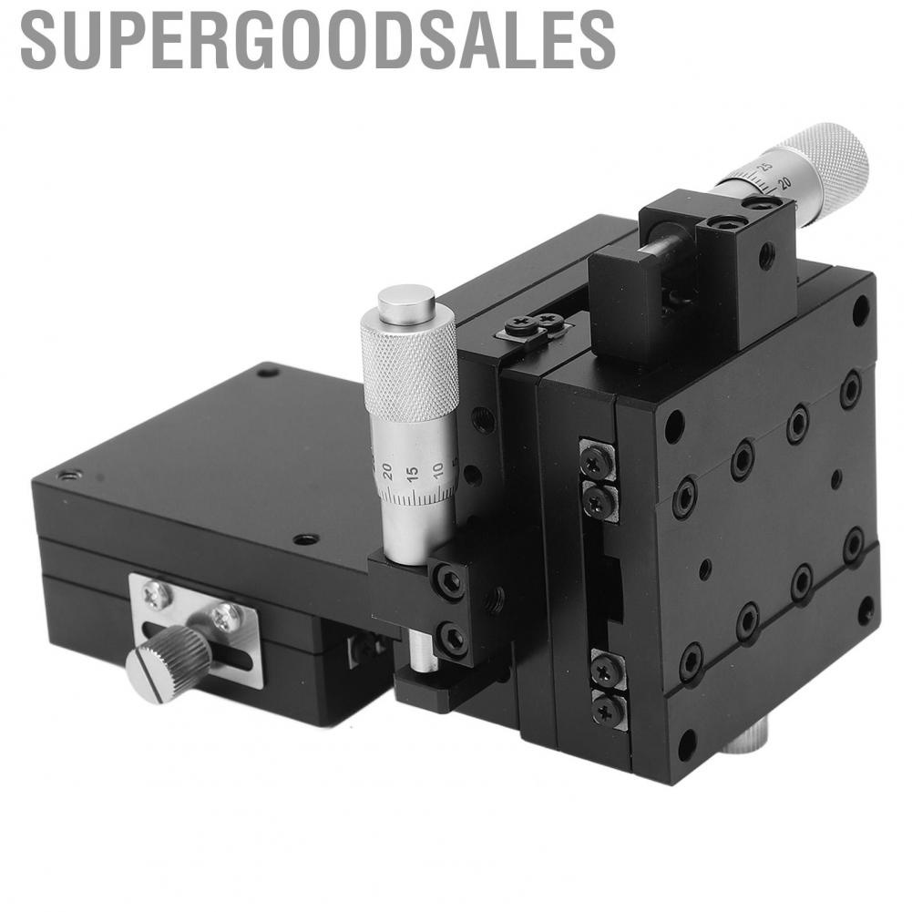 Supergoodsales Accurate Linear Stage  Practical Manual XYZ Axes Sturdy Aluminum Alloy for Inspection