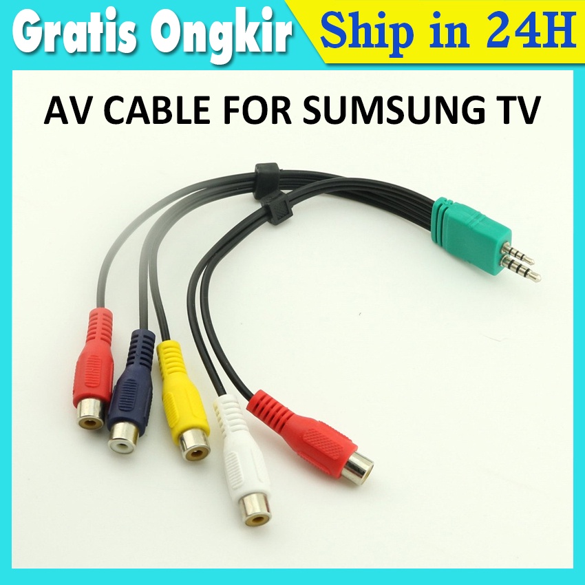 Kabel Adapter Audio Video AV Untuk Samsung LED TV BN39-01154W