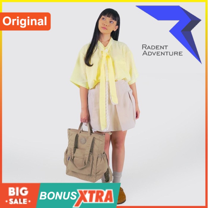 Exsport Tas Tangan Bahu Ransel Daily Casual Totepack Bag EPEGB3F74 Ori