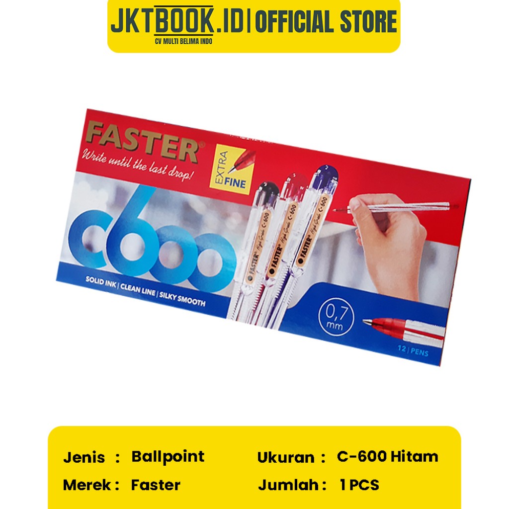 

Pulpen Faster C-600