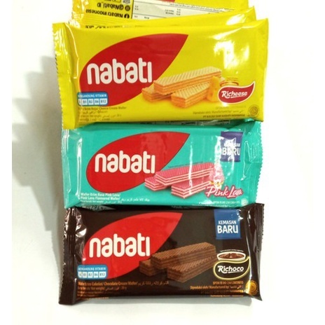 

Nabati Wafer renceng isi 10 bungkus x @20gr