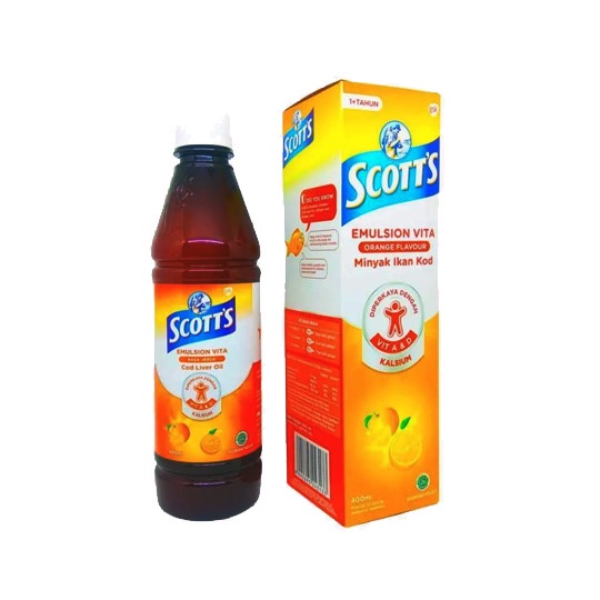 

SCOTT'S EMULSION VITA ORANGE 400 ML | MULTIVITAMIN