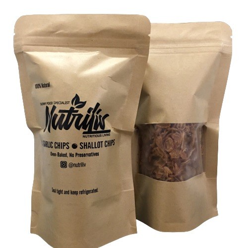 

BEST SELLER ! Nutriliv Bawang Merah Oven Panggang Tidak Digoreng Baked Shallot Chips