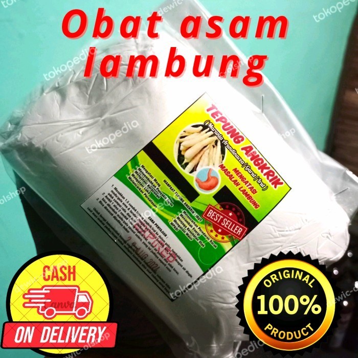 

sagu tepung umbi garut angkrik irut untuk asam ambung
