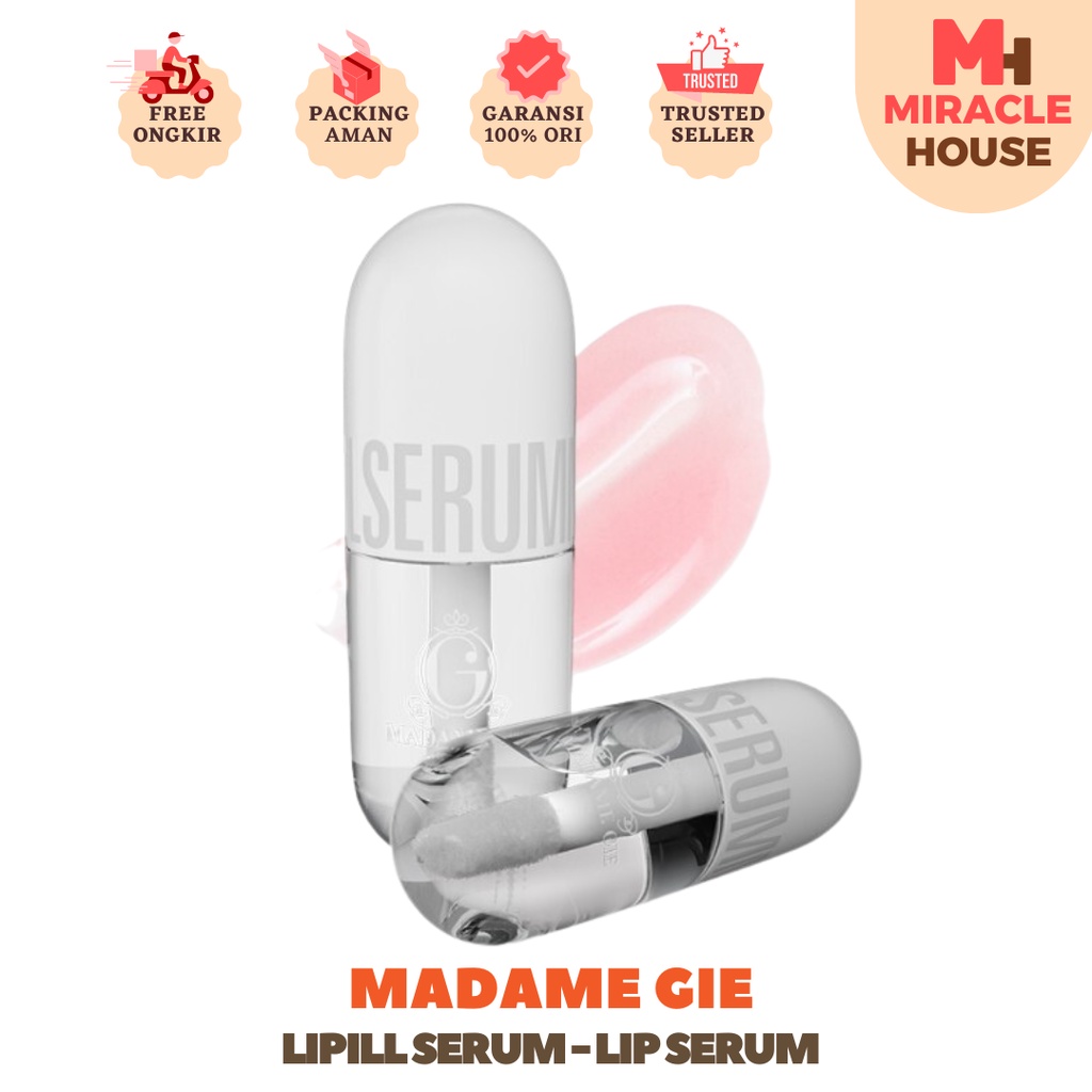 [BPOM] Madame Gie #LiPill Serum - Lip Oil Bibir madam
