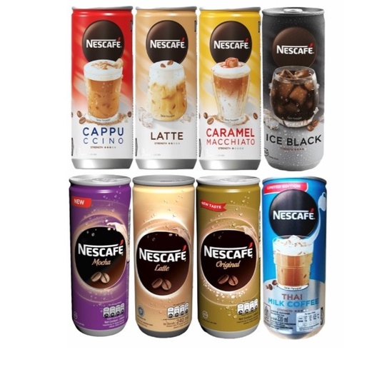 

Nescafe Kopi Kemasan Kaleng All Varian Rasa 220ml ORIGINAL