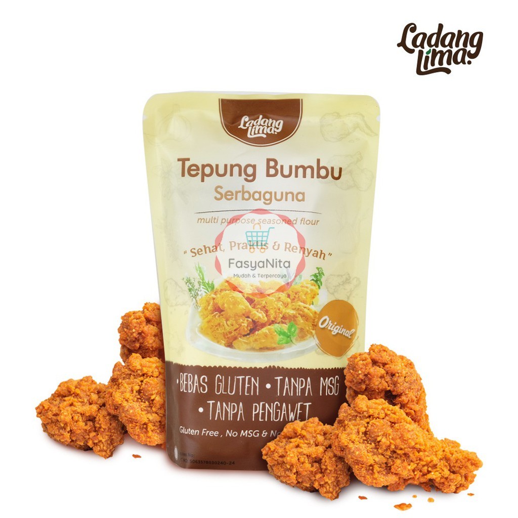 

Tepung Bumbu Gluten Free 150g Ladang Lima