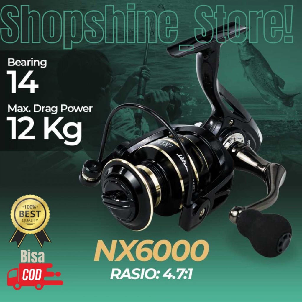 NX6000 REEL PANCING TAFFSPORT Spinning Fishing Reel 4.71