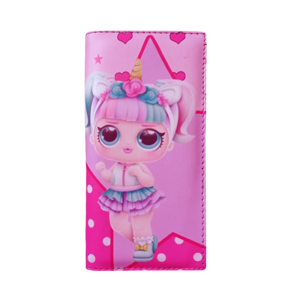 Wallet LOL PINK Dompet Anak Perempuan Dompet Wanita Model Panjang PINK LOL 5