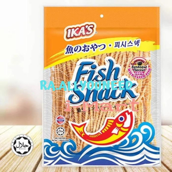 

Ikas Fish Snack BBQ 120gr