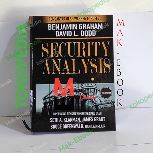 Buku Security Analysis - Benjamin Graham - terjemahan