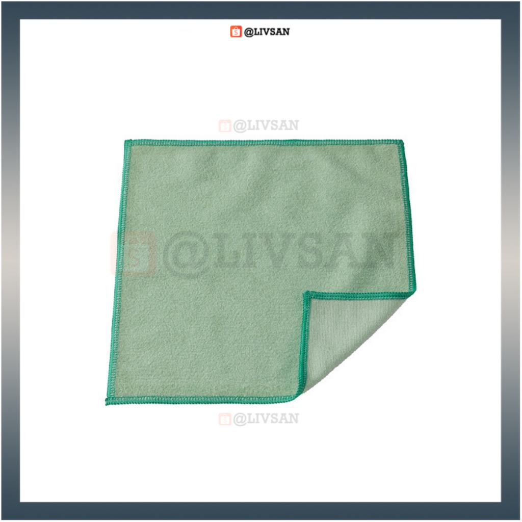 RINNIG Kain lap dapur hijau 25x25 cm peralatan dapur MINIMALIS ESTETIK AESTHETIC MEWAH ELEGAN ELEGAN