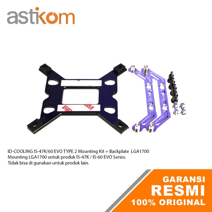 ID-COOLING IS-47K/60 EVO TYPE 2 Mounting Kit + Backplate LGA1700